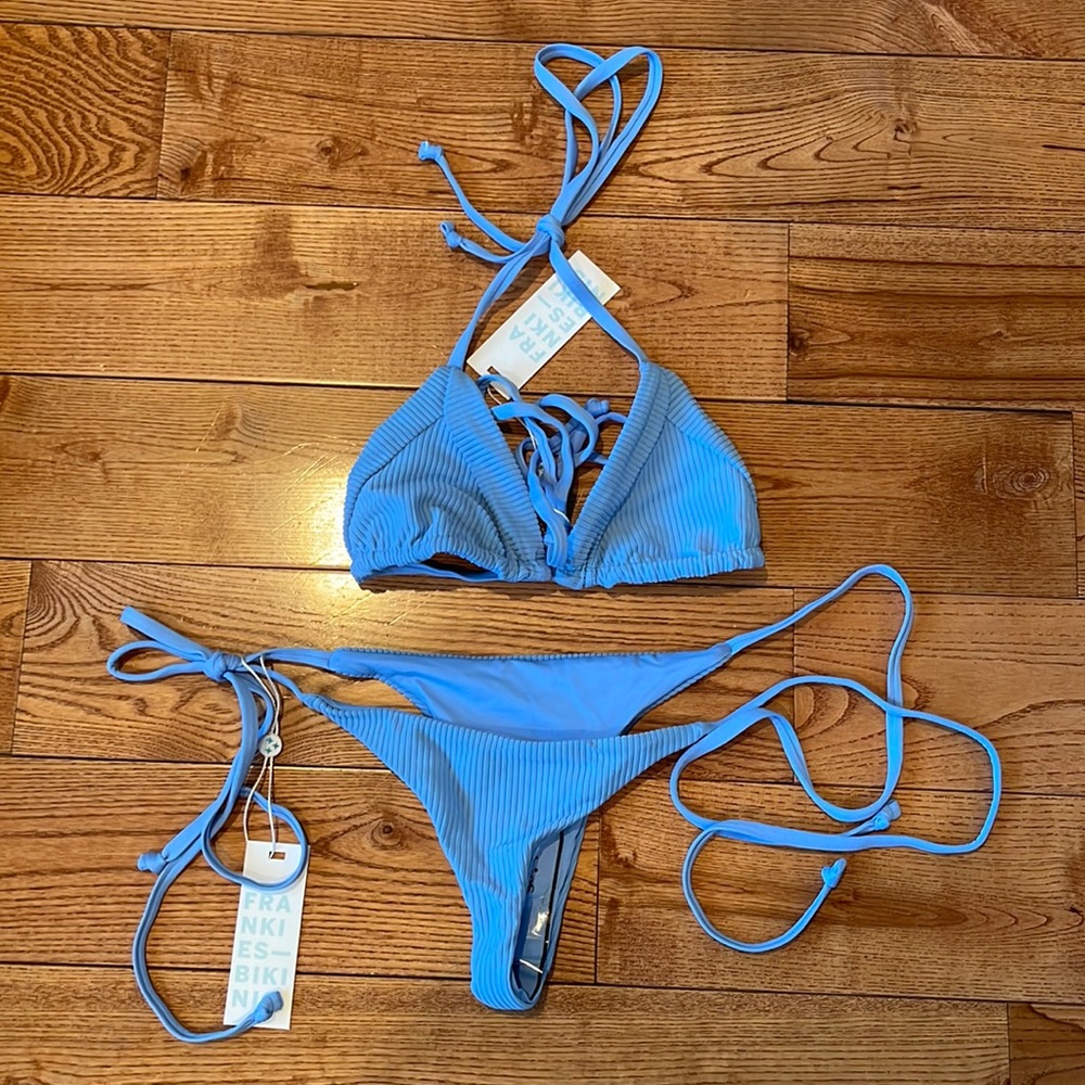 Frankie Bikini. Never worn. Matching set. Size small.